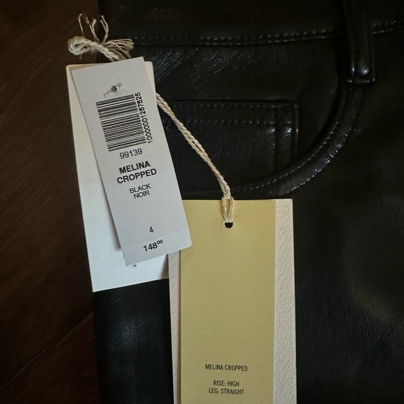 Aritzia Melina leather pant BRAND NEW WITH TAGS - Picture 2 of 4